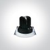One Light 11112E/W/W 12W 3000K IP44 WHITE ROUND