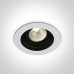 One Light 11112E/W/W 12W 3000K IP44 WHITE ROUND