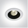 LED луна за вграждане One Light 11112E/W/W 12W 3000K IP44 WHITE ROUND