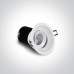 LED луна за вграждане One Light 11112TA/W/W 12W 3000K WHITE ROUND