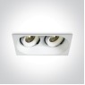 One Light 11207WD/W/W 13W 3000K IP54 DIMMABLE WHITE ROUND