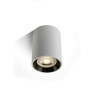 Луна за външен монтаж One Light 12105AL/W/B White Cylinder Surface Mounting Lamp