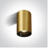 One Light 12105M/BBS + 050112/B Satin Brass Cylinder Surface Mounting Lamp