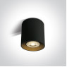 One Light 12105T/B Black Round Surface Mounting Lamp