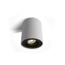 One Light 12105Y/W White Cylinder Surface Mounting Lamp