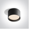 One Light 12120D/B/V 20W CCT LED 3000K - 4000K - 5000K BLACK ROUND SURFACE LAMP IP44