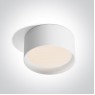 One Light 12125D/W/V 25W CCT LED 3000K - 4000K - 5000K WHITE ROUND SURFACE LAMP IP44