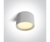 LED луна за външен монтаж One Light 12125L/W/W 25W LED 3000K WHITE ROUND SURFACE LAMP