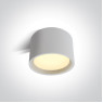 LED луна за външен монтаж One Light 12125L/W/W 25W LED 3000K WHITE ROUND SURFACE LAMP