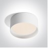 LED луна за външен монтаж One Light 12130D/W/V 30W CCT LED 3000K - 4000K - 5000K WHITE ROUND SURFACE LAMP IP44