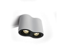 One Light 12205Y/W White Cylinder Surface Mounting Lamp