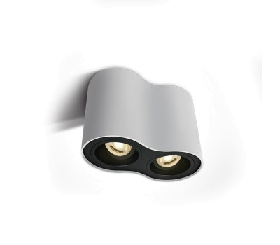 One Light 12205Y/W White Cylinder Surface Mounting Lamp