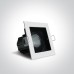 LED луна за вграждане One Light 51112E/W/W 12W 3000K IP44 WHITE SQUARE
