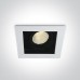 LED луна за вграждане One Light 51112E/W/W 12W 3000K IP44 WHITE SQUARE