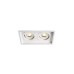Луна за вграждане One Light 51205N/W White Rectangular Recessed Lamp
