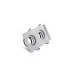 Луна за вграждане One Light 51205N/W White Rectangular Recessed Lamp