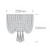 Аплик One Light 60162 CLASSIC LUXURY RANGE ROUND GLASS WALL LAMP
