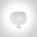 Аплик One Light 60162 CLASSIC LUXURY RANGE ROUND GLASS WALL LAMP