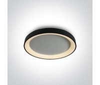 LED плафон One Light 62130L/B/W Round