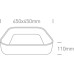 LED плафон One Light 62132NA/W/V 38W CCT 2700K - 3000K - 4000K WHITE DIMMABLE SQUARE LED CEILING LAMP