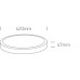 LED плафон One Light 62140F/W/W 40W 3000K ROUND LED CEILING LAMP