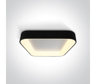 One Light 62142NA/B/W 50W 3000K SQUARE LED CEILING LAMP