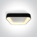 One Light 62142NA/B/W 50W 3000K SQUARE LED CEILING LAMP