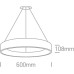 LED пендел One Light 62142NB/AN/V 42W CCT ROUND PENDANT LAMP