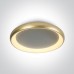 LED плафон One Light 62144N/BGL/W 50W 3000K ROUND LED CEILING LAMP