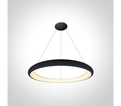 One Light 62144NB/B/W 50W 3000K ROUND PENDANT LAMP