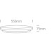 LED плафон One Light 62146/W/W 55W 3000K ROUND LED CEILING LAMP