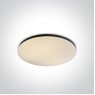 One Light 62146/B/W 55W 3000K ROUND LED CEILING LAMP