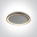 LED плафон One Light 62148L/BGL/W 48W 3000K ROUND LED CEILING LAMP