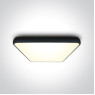 One Light 62160A/B/W 62W 3000K SQUARE LED CEILING LAMP