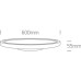 LED плафон One Light 62160FB/W/C 60W 4000K ROUND LED CEILING LAMP