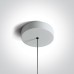 LED пендел One Light 63108B/W/W 6W 3000K Pendant lamp