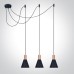 One Light 63122B/CU PENDANT LAMP