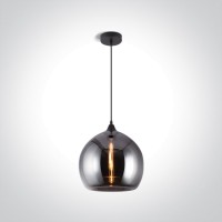 Пендел One Light 63136/DC BLACK ROUND PENDANT LAMP