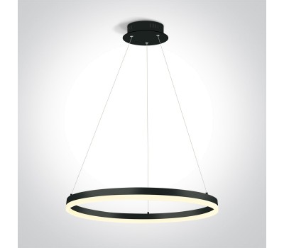 LED пендел One Light 63144A/B/W 40W 3000K BLACK PENDANT LAMP