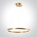 LED пендел One Light 63144A/BS/W 40W 3000K SATIN BRASS PENDANT LAMP