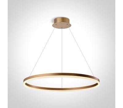 LED пендел One Light 63144B/BS/W 60W 3000K SATIN BRASS PENDANT LAMP