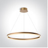 LED пендел One Light 63144B/BS/W 60W 3000K SATIN BRASS PENDANT LAMP