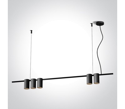 Пендел One Light 63146A/B PENDANT LAMP BLACK 5 x GU10