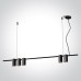 Пендел One Light 63146A/B PENDANT LAMP BLACK 5 x GU10