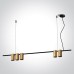 Пендел One Light 63146A/BBS PENDANT LAMP SATIN BRASS 5 x GU10