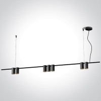 Пендел One Light 63146B/B PENDANT LAMP BLACK 7 x GU10