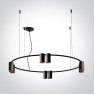Пендел One Light 63146C/B PENDANT LAMP BLACK 10x GU10