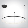 LED пендел One Light 63150/B/W BLACK PENDANT LAMP 48W 3000K TRIAC DIMMABLE