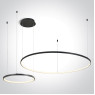 One Light 63150A/B/W BLACK PENDANT LAMP 65W 3000K TRIAC DIMMABLE