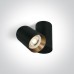 Луна за външен монтаж One Light 65105E/B BLACK CYLINDER SURFACE MOUNTING LAMP